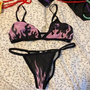 rave mesh 2-piece